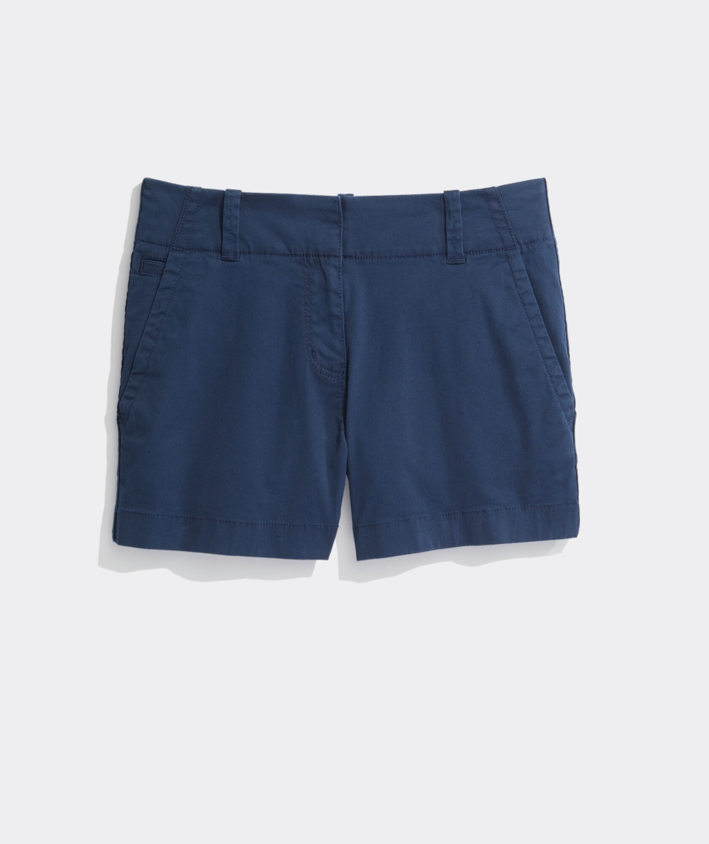 Bermudas Vineyard Vines 3 1/2 Inch Every Day Shorts Mujer Azules | NQJ-470981