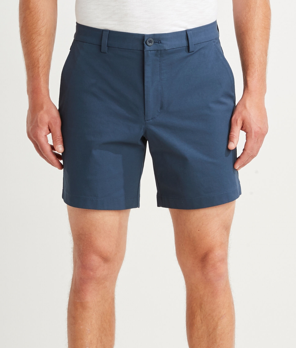 Bermudas Vineyard Vines 7 Inch On-The-Go Shorts Hombre Azules | AMH-835014