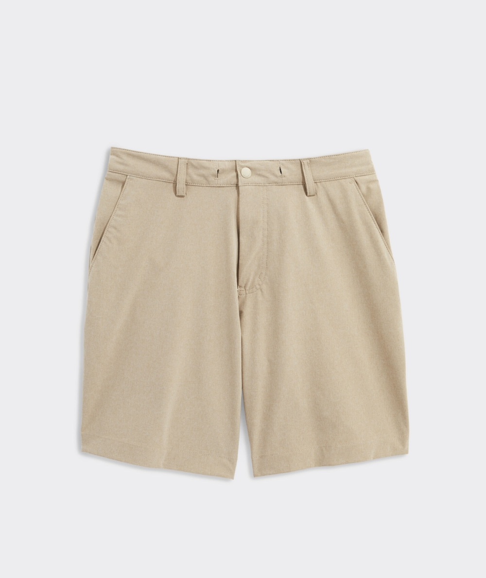 Bermudas Vineyard Vines 8 Inch Offshore Shorts Hombre Kaki | CLK-429076