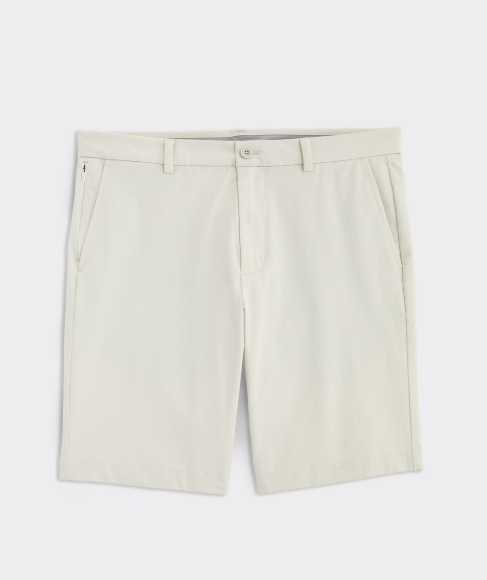 Bermudas Vineyard Vines 9 Inch On-The-Go Shorts Hombre Grises | DZM-305698