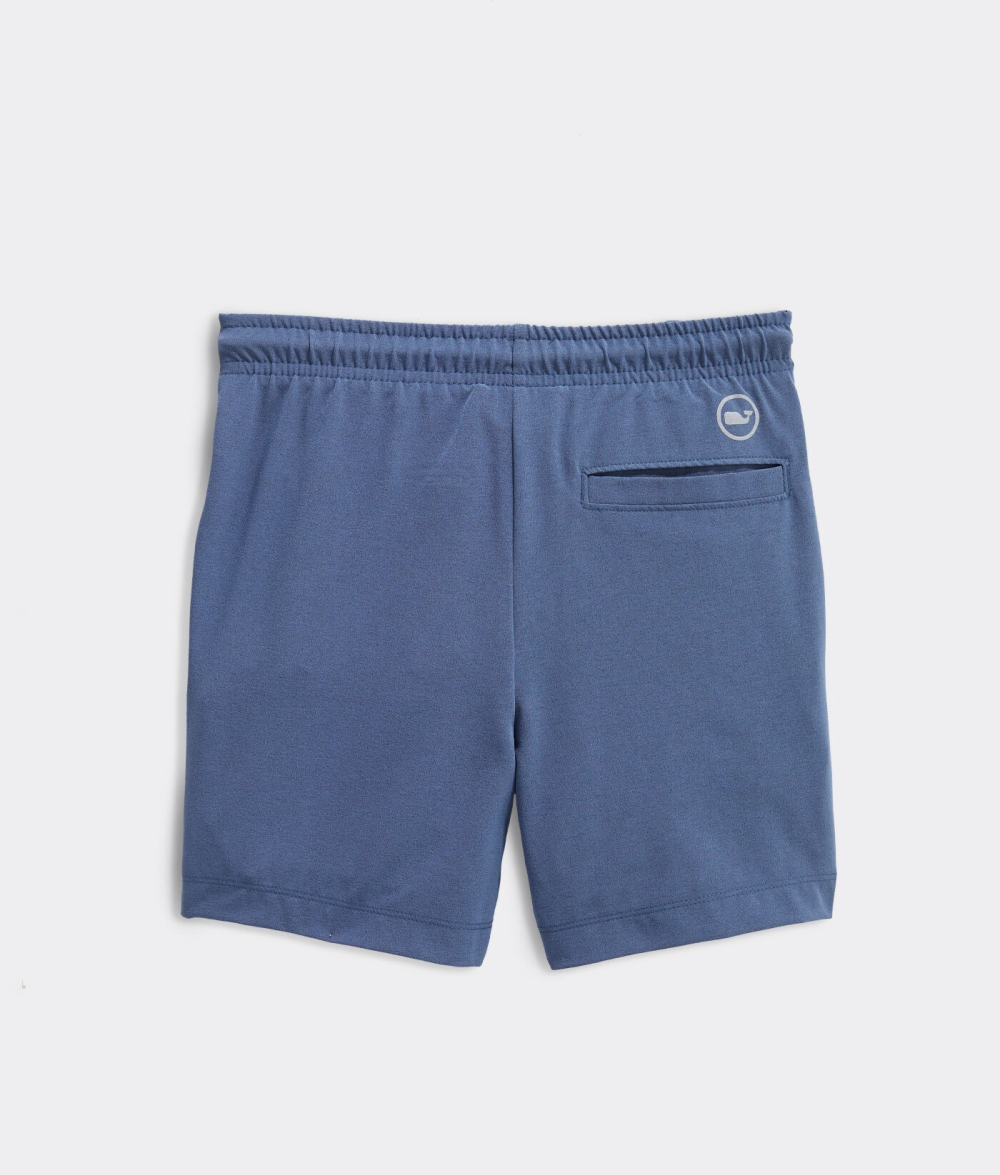 Bermudas Vineyard Vines Boys Performance Jetty Shorts Niños Azules | RWB-218069