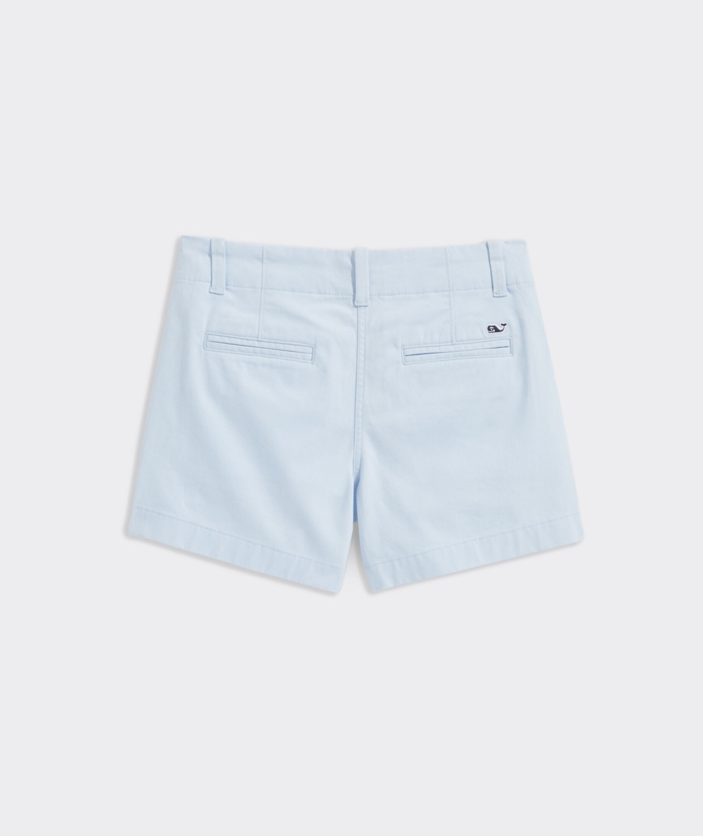 Bermudas Vineyard Vines Garment Dye Every Day Shorts Niños Ice Water | SGX-650483