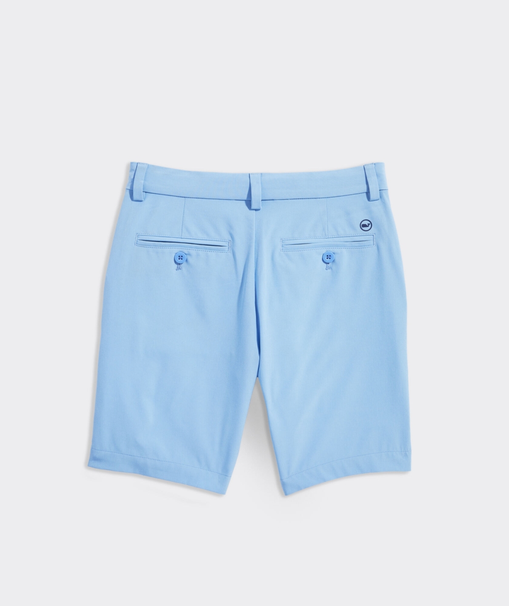 Bermudas Vineyard Vines On-The-Go Shorts Niños Turquesa | IGM-576180