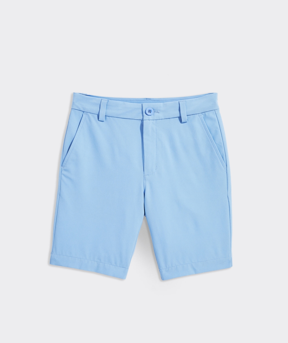 Bermudas Vineyard Vines On-The-Go Shorts Niños Turquesa | IGM-576180