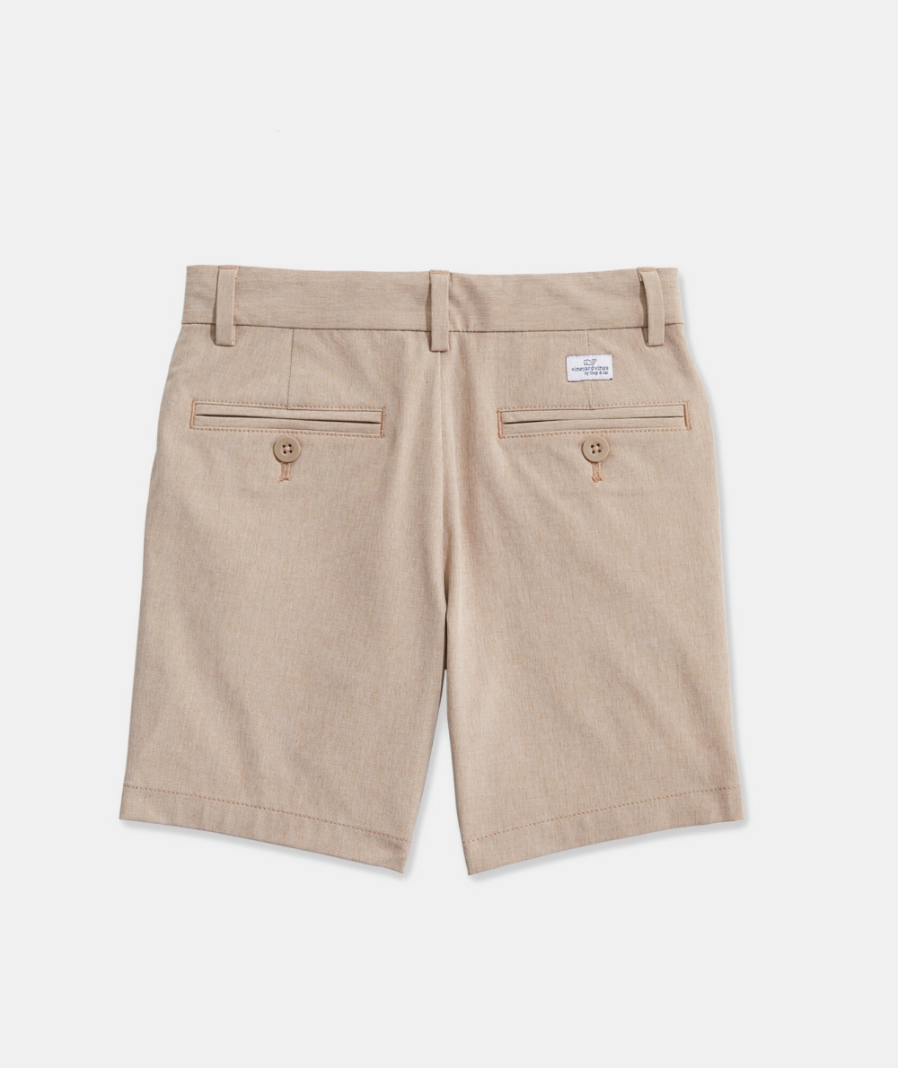 Bermudas Vineyard Vines On-The-Go Shorts Niños Kaki | KXR-359067