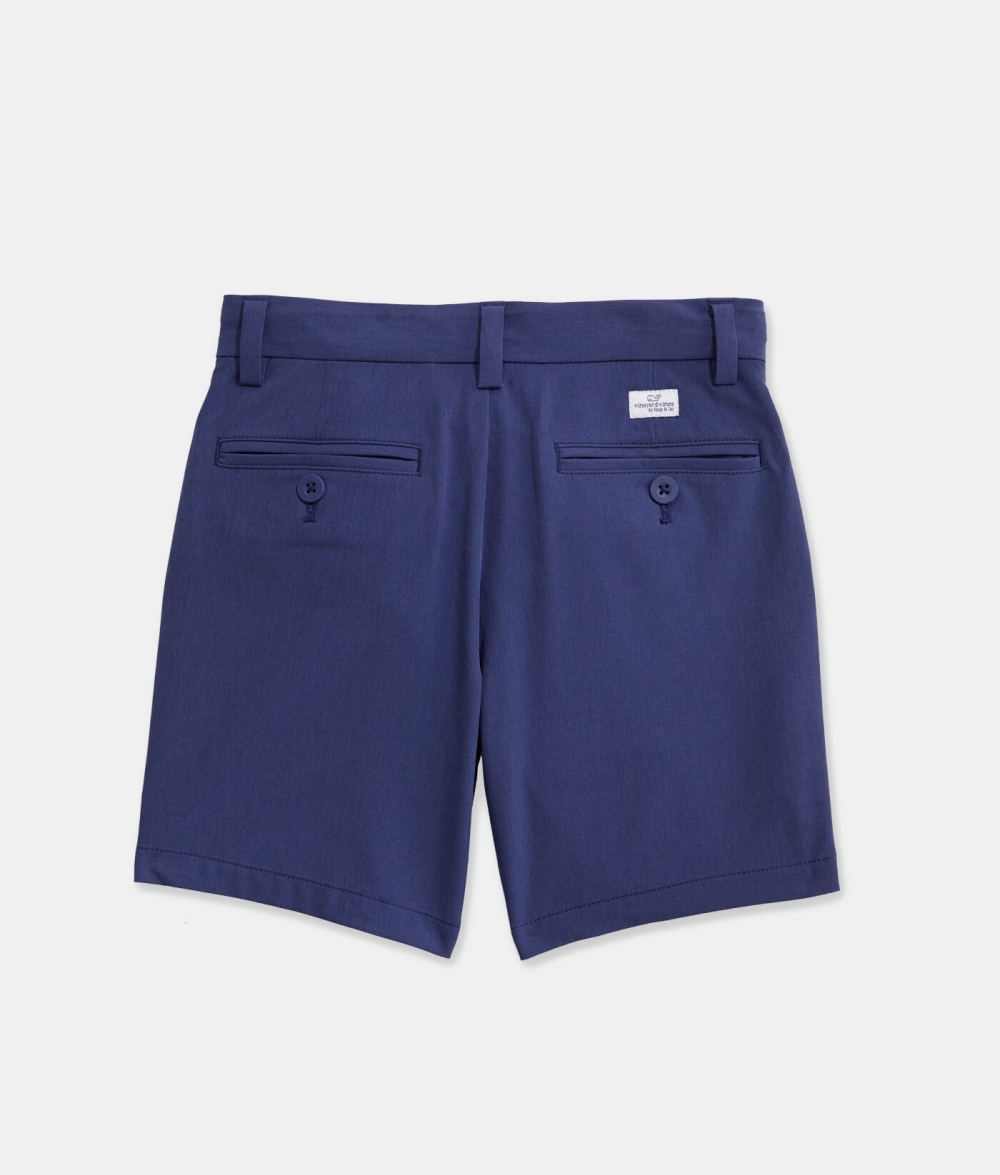 Bermudas Vineyard Vines On-The-Go Shorts Niños Azules Oscuro | LDT-473659