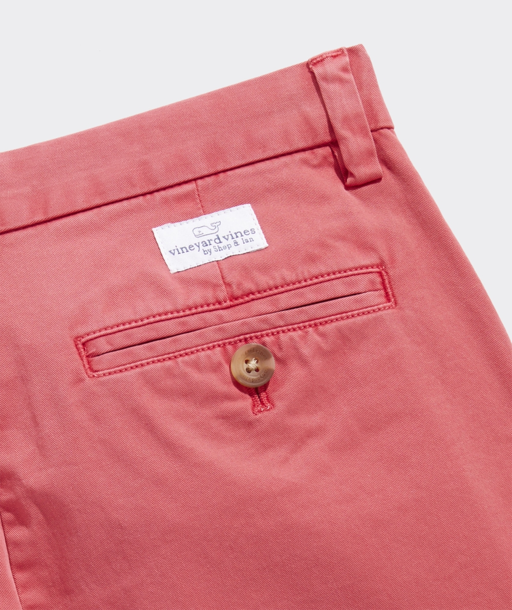 Bermudas Vineyard Vines Stretch Breaker Shorts Niños Rojos | LPS-091827