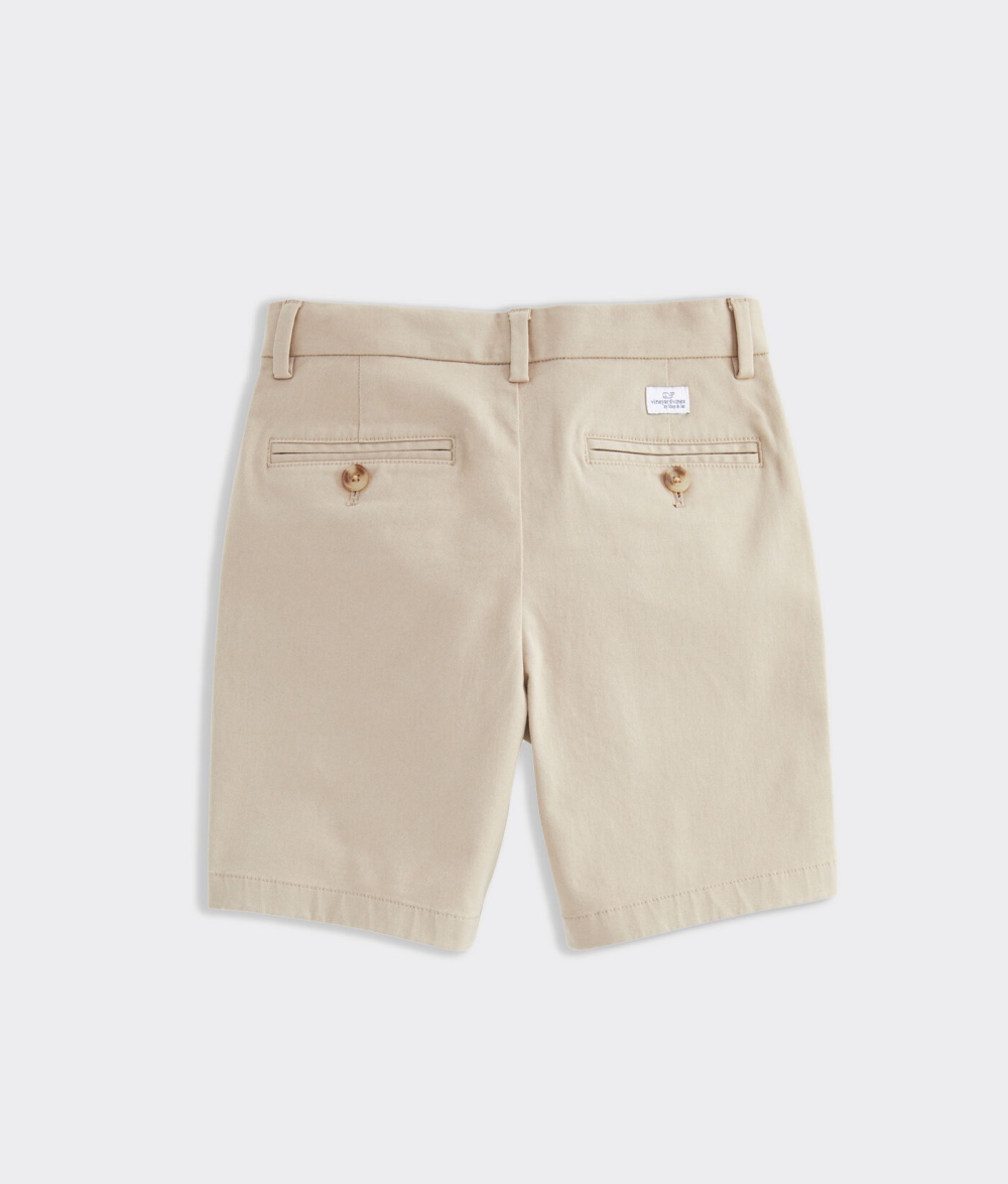 Bermudas Vineyard Vines Stretch Breaker Shorts Niños Kaki | YHP-937108