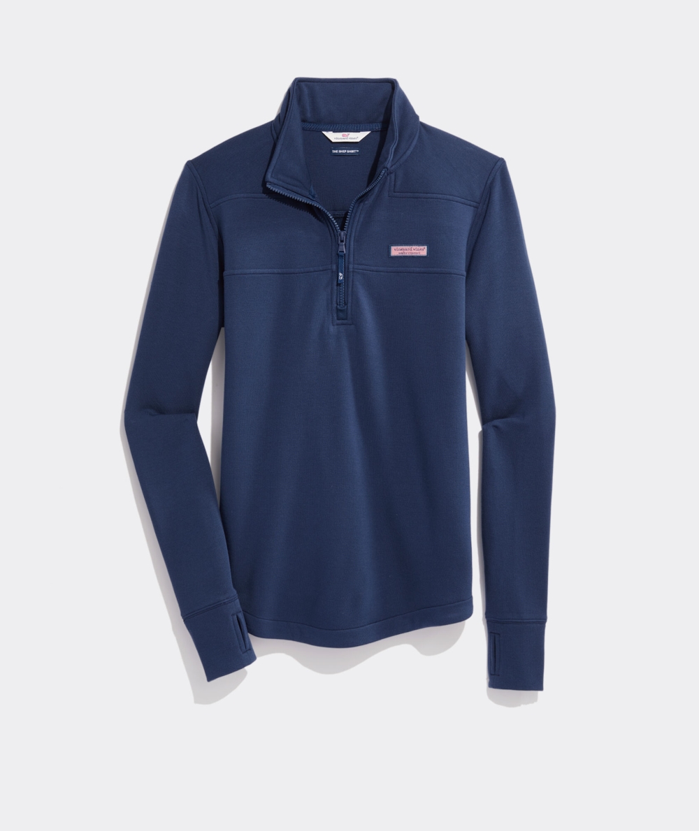 Camisas Vineyard Vines Dreamcloth® Relaxed Shep Shirt™ Mujer Azules | JLZ-976345