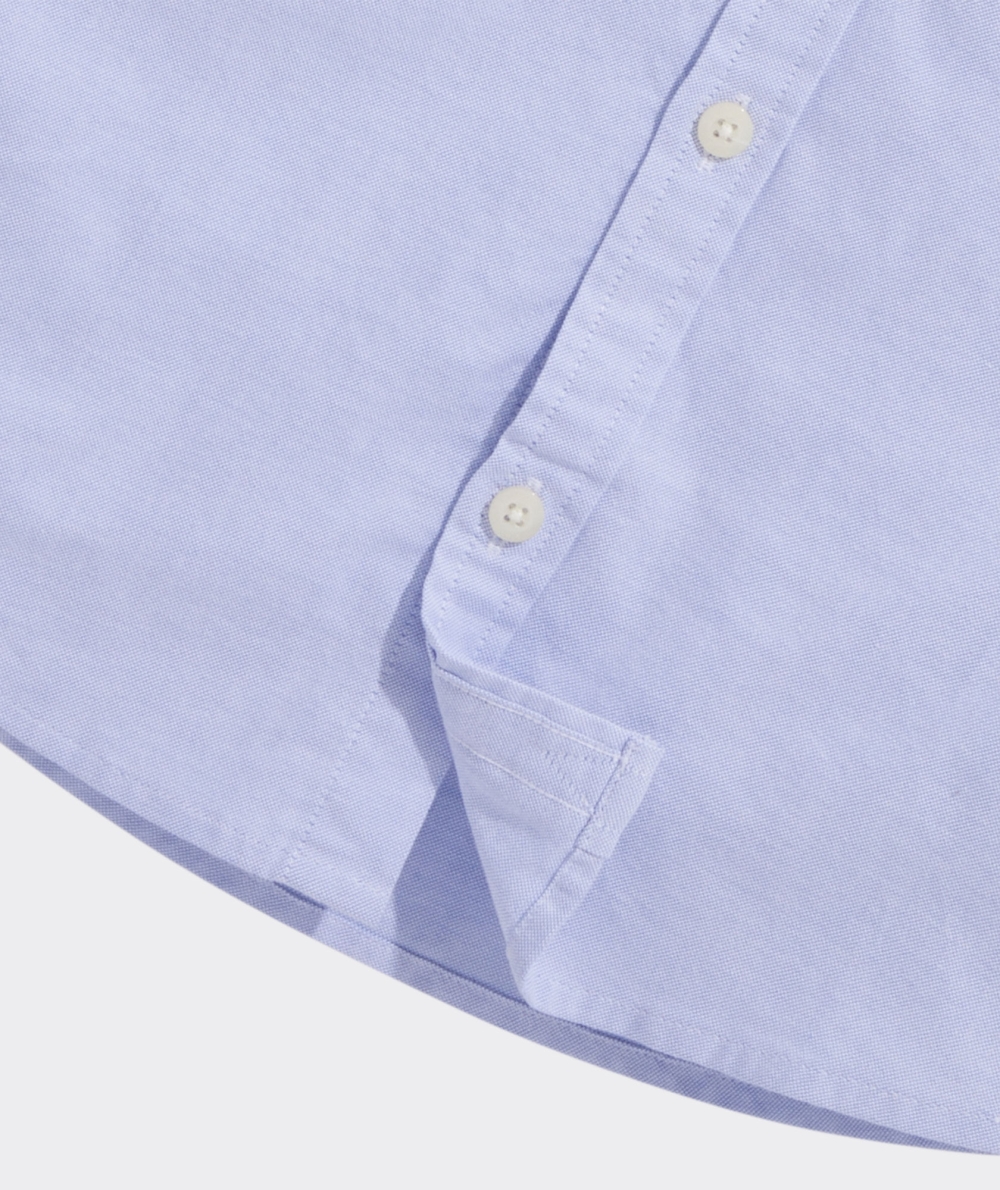 Camisas Vineyard Vines Oxford Solid Shirt Niños Azules | XQK-108236