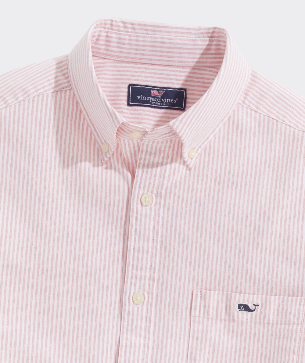 Camisas Vineyard Vines Oxford Stripe Shirt Hombre Stripes | WDQ-705384