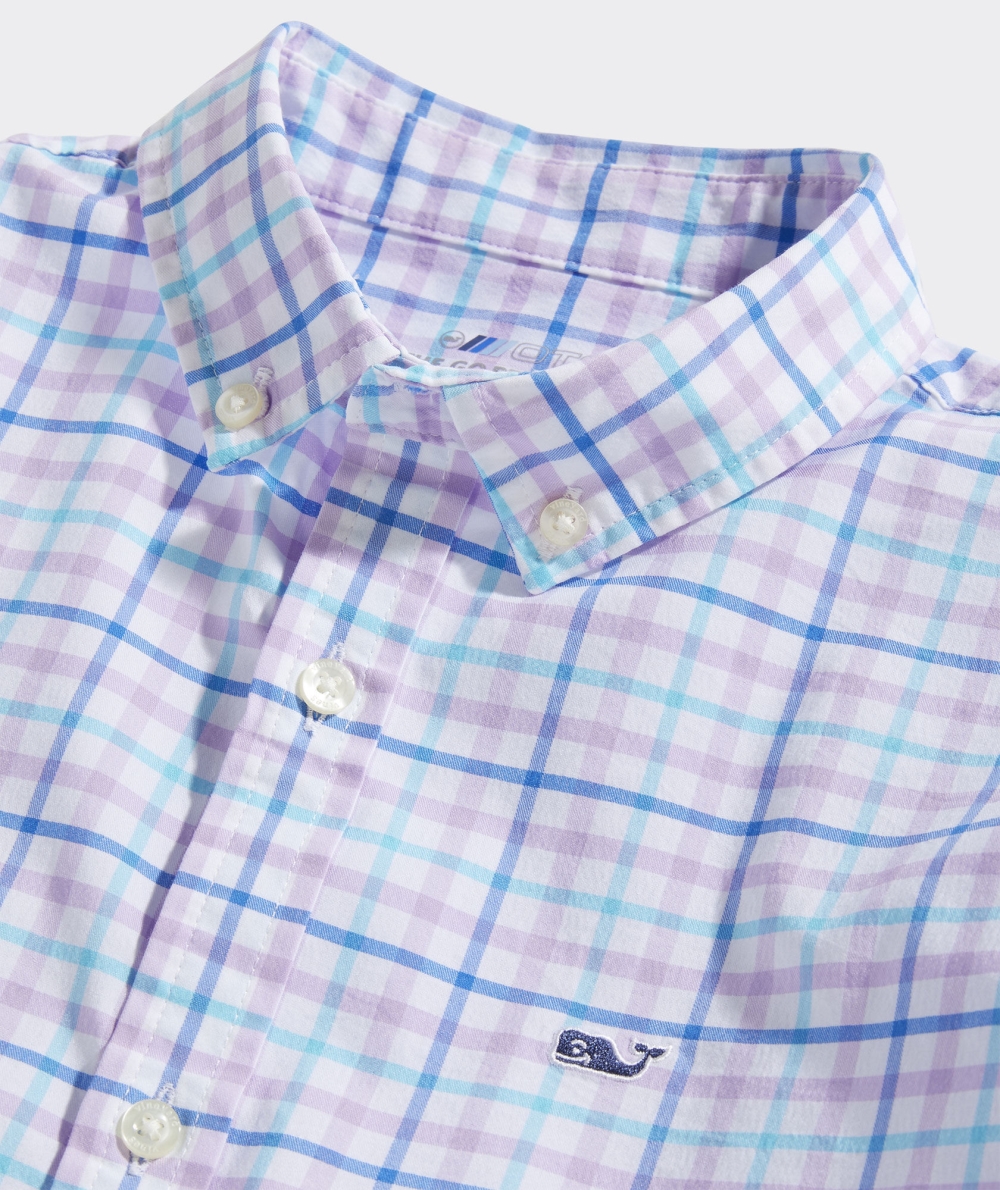 Camisas Vineyard Vines Oº Plaid Shirt Niños Morados | MWI-725836