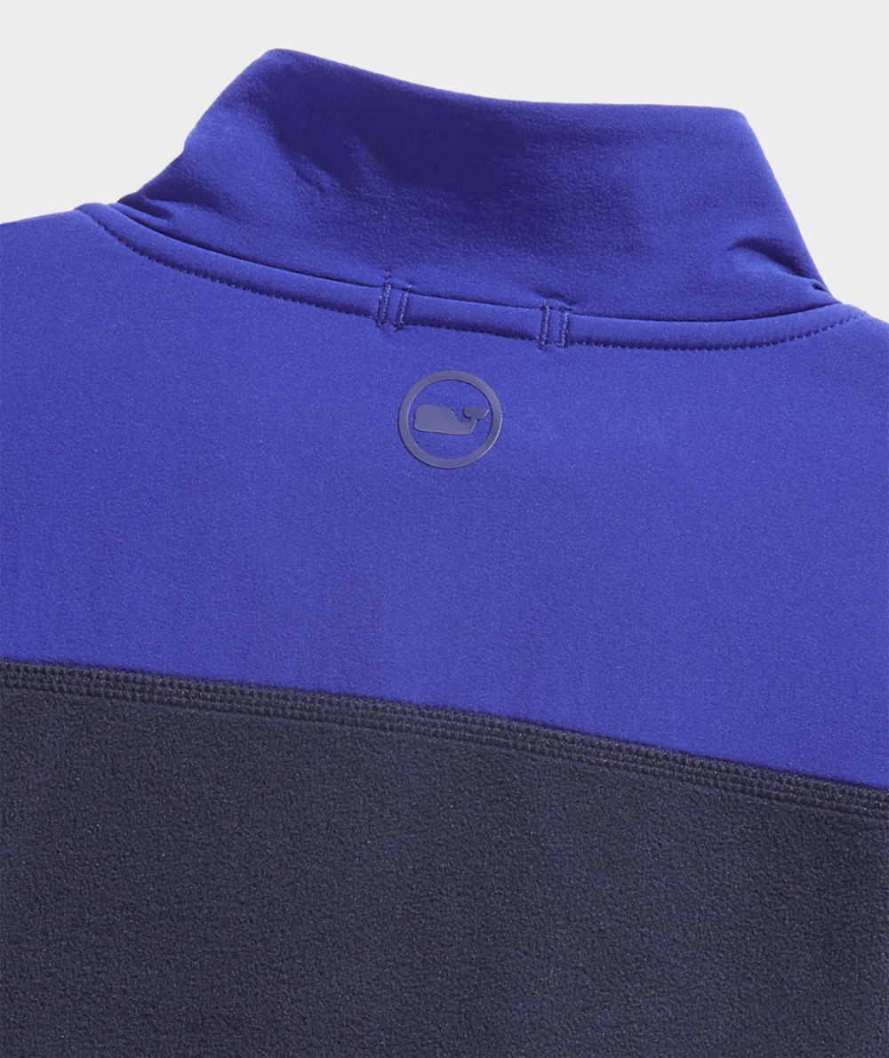 Chaquetas Vineyard Vines Harbor Fleece Full-Zip Hombre Azules | LEJ-549380