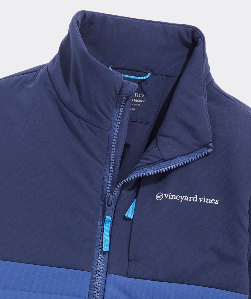 Chaquetas Vineyard Vines Marine Air Full-Zip Jacket Niños Azul Marino | YPL-486375