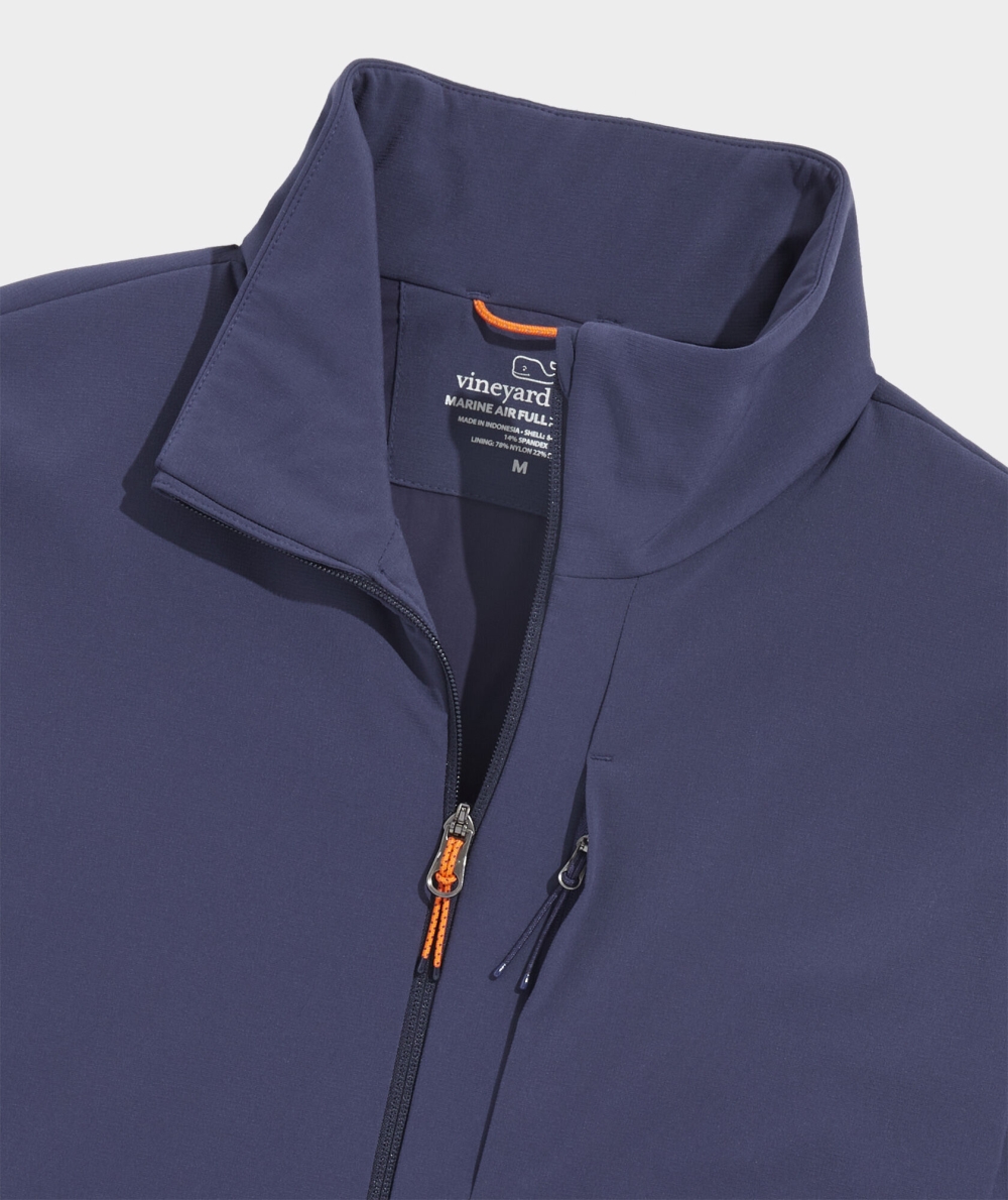 Chaquetas Vineyard Vines Marine Air Full-Zip Jacket Hombre Azul Marino | ZQX-964032