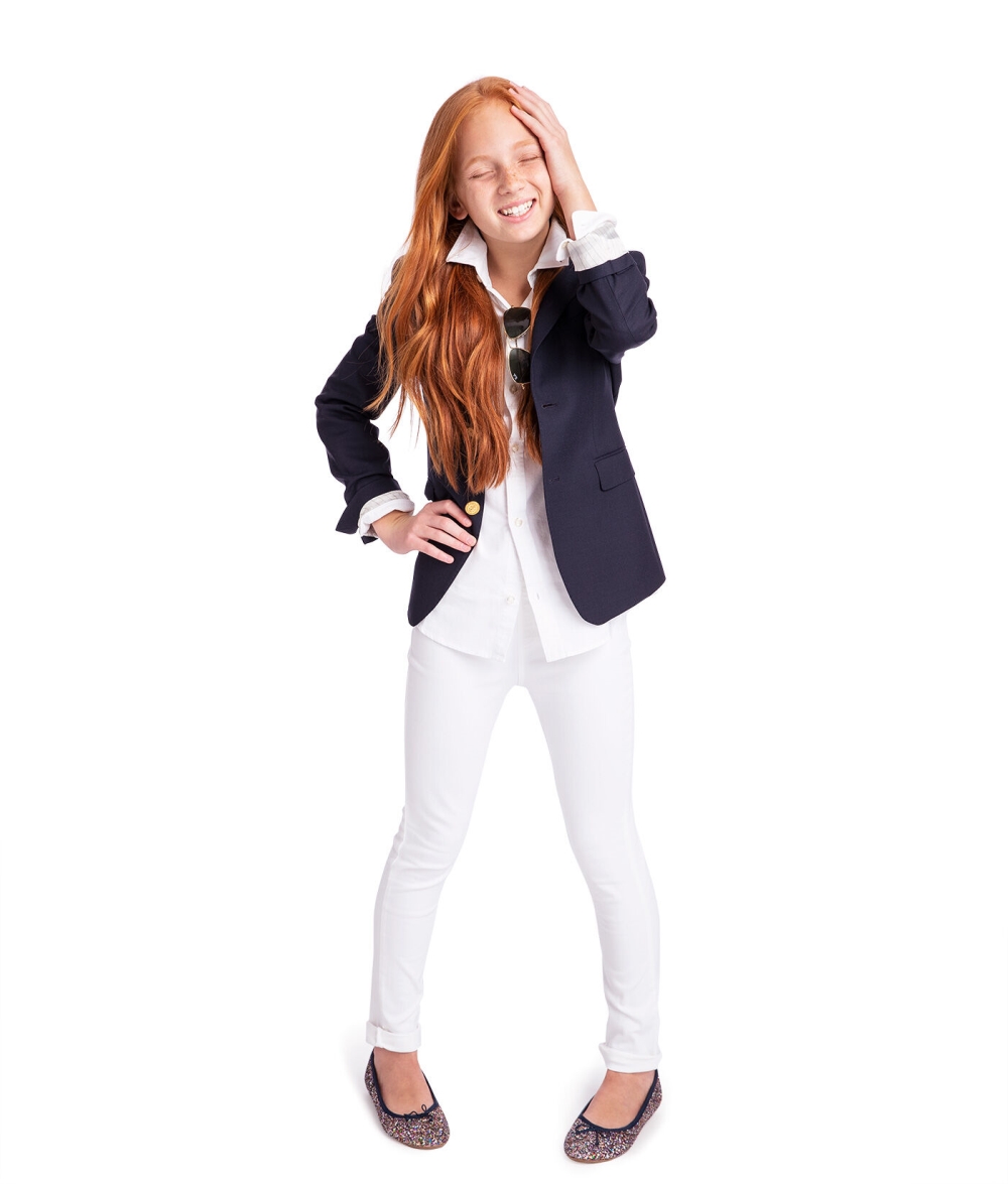 Chaquetas Vineyard Vines Stretch Navy Blazer (8-18) Niños Azules | FPW-526407