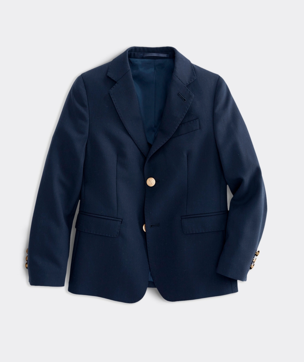 Chaquetas Vineyard Vines Stretch Navy Blazer (8-18) Niños Azules | FPW-526407