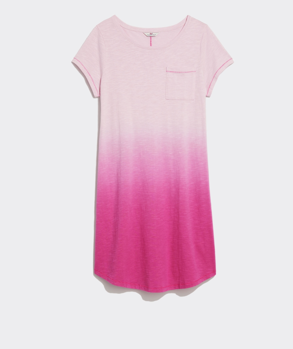 Dresses Vineyard Vines Surftee™ Vestido Mujer Rosas | THE-769514