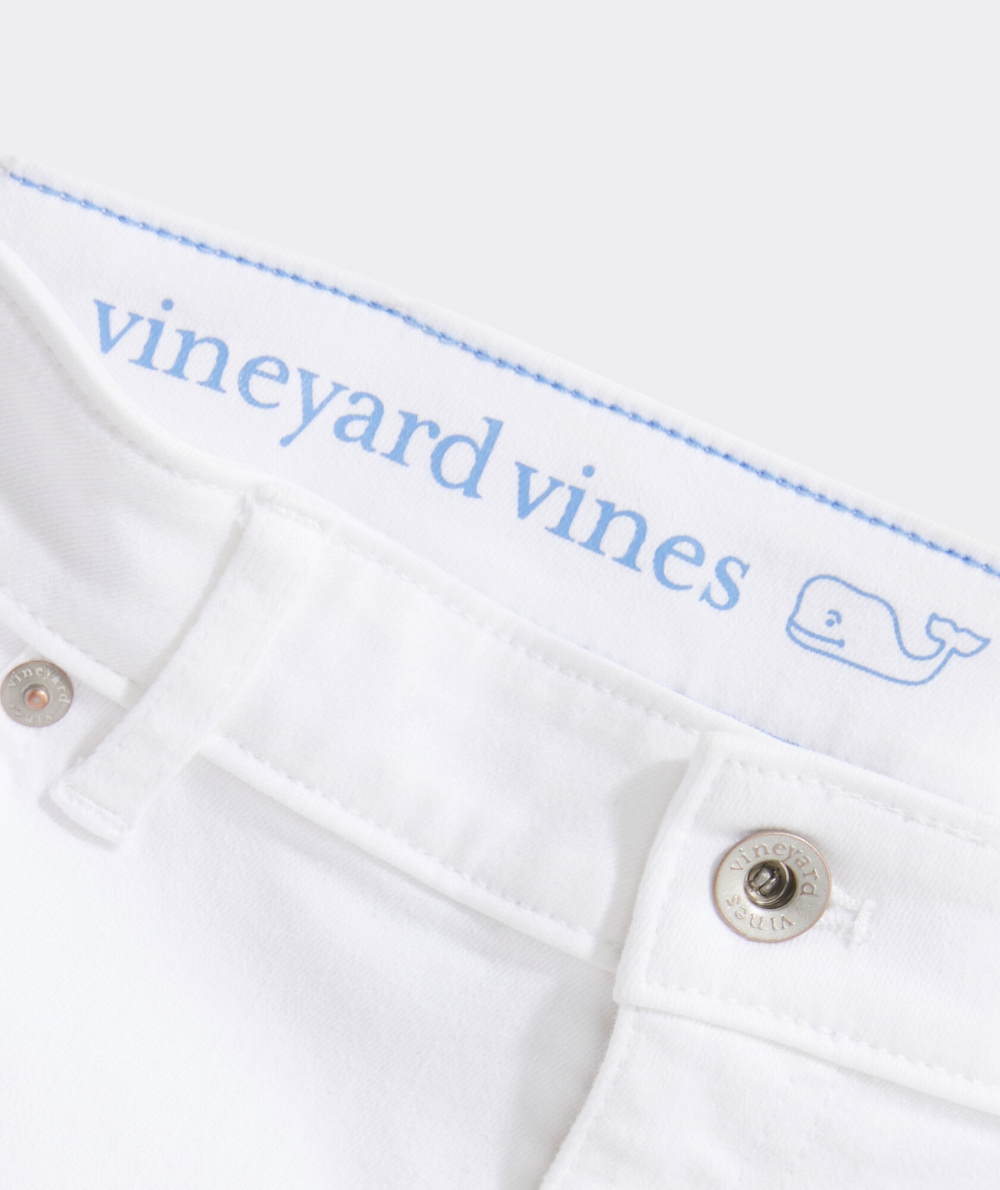 Jeans Vineyard Vines Anchos-Leg Jeans Niños Blancos | ZRQ-437580