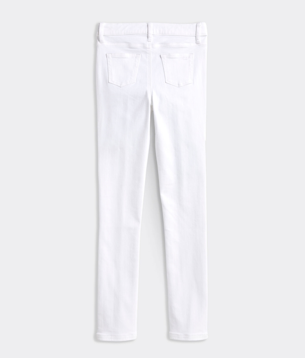 Jeans Vineyard Vines Girls White Jeans Niños Blancos | DTC-435780