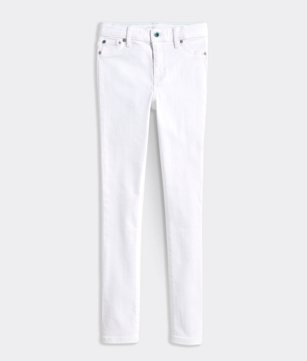 Jeans Vineyard Vines Girls White Jeans Niños Blancos | DTC-435780