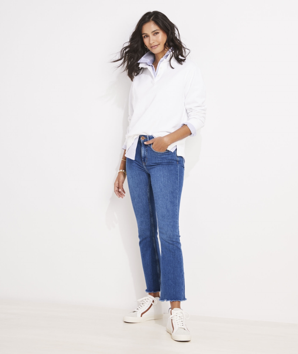 Jeans Vineyard Vines Kick Flare Jamie Jeans Mujer Azules | JFL-321564