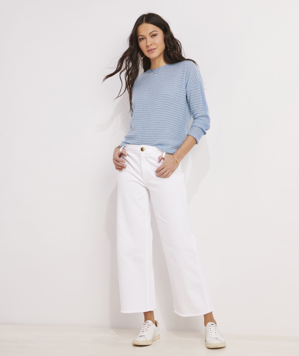 Jeans Vineyard Vines White Mariner Jeans Mujer Blancos | ODZ-024987