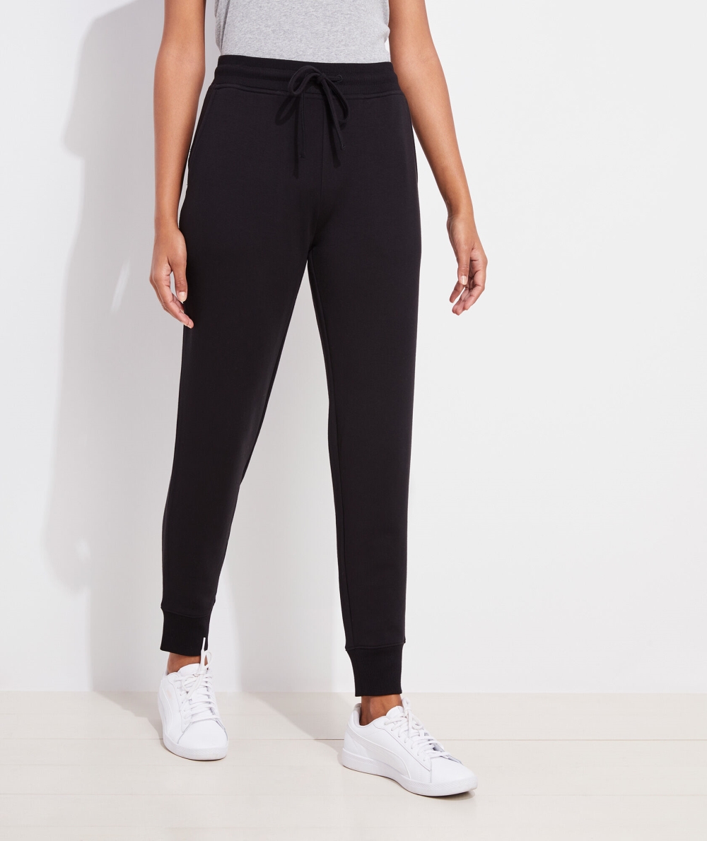 Joggers Vineyard Vines Dreamcloth Joggers Mujer Negros | ZID-042731