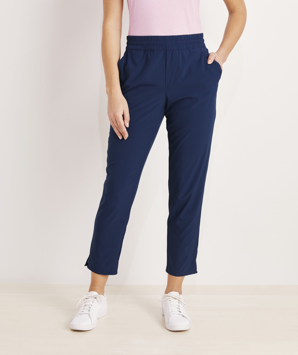 Joggers Vineyard Vines Golf Soft Stretch Woven Pants Mujer Azules | ZIC-681309