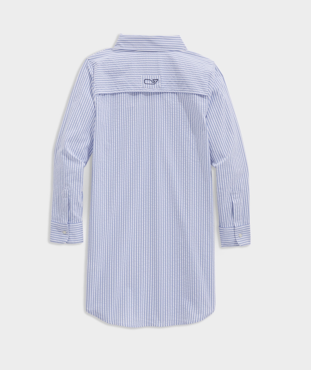 Nadar Vineyard Vines Harbor Coverup Niños Azules Blancos | TGI-093152