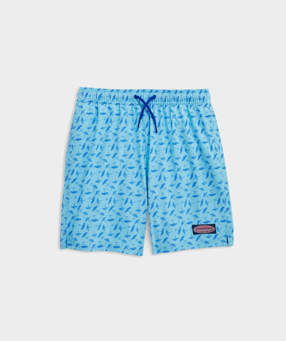 Nadar Vineyard Vines Printed Chappy Swim Trunks Niños Island Umbrellas Micro - Sea Grove | CGM-689734