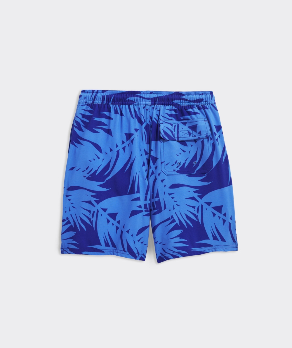 Nadar Vineyard Vines Printed Chappy Swim Trunks Niños Azules | OZI-960214