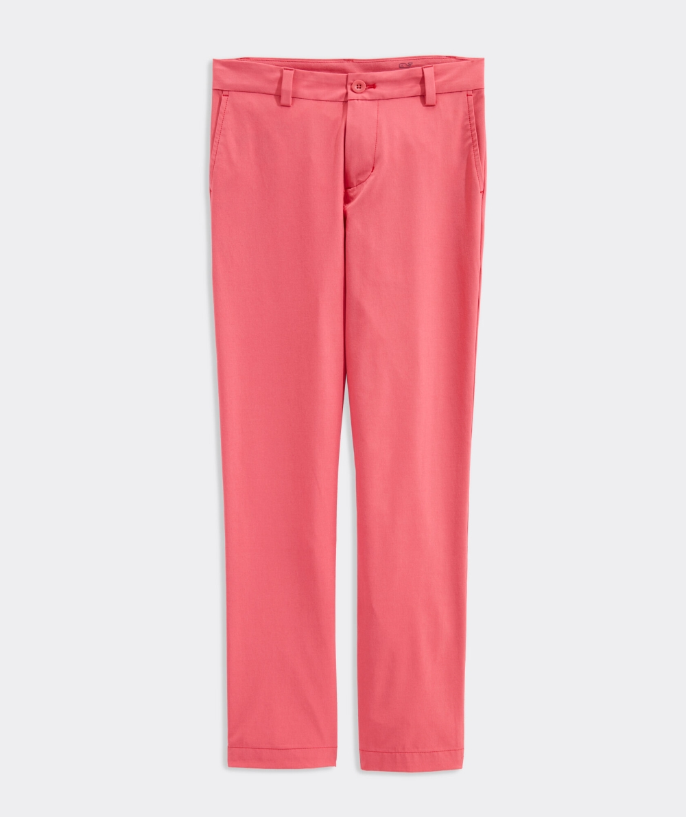 Pantalones Vineyard Vines Boys Performance Breaker Pants Niños Rojos | DJO-763418