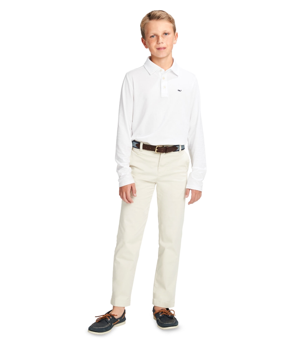 Pantalones Vineyard Vines Breaker Pants Niños Grises | GXN-590123