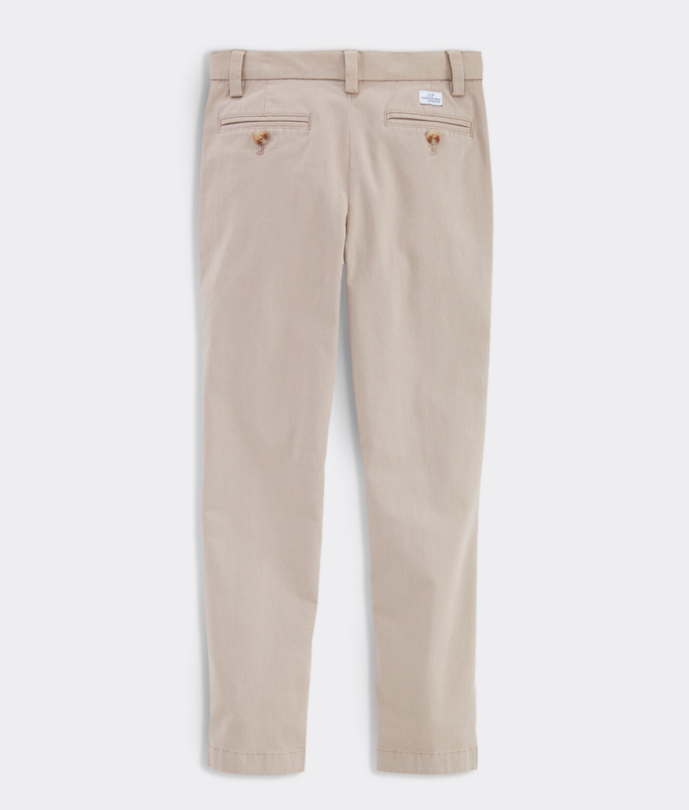 Pantalones Vineyard Vines Breaker Pants Niños Kaki | NPX-823746