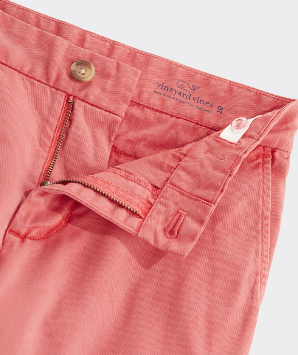 Pantalones Vineyard Vines Breaker Pants Niños Rojos | QVS-867912