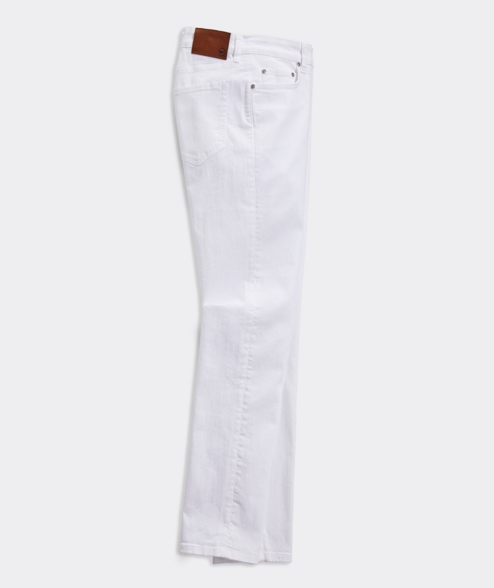 Pantalones Vineyard Vines Island 5-Pocket Pants Hombre Blancos | RHZ-247390