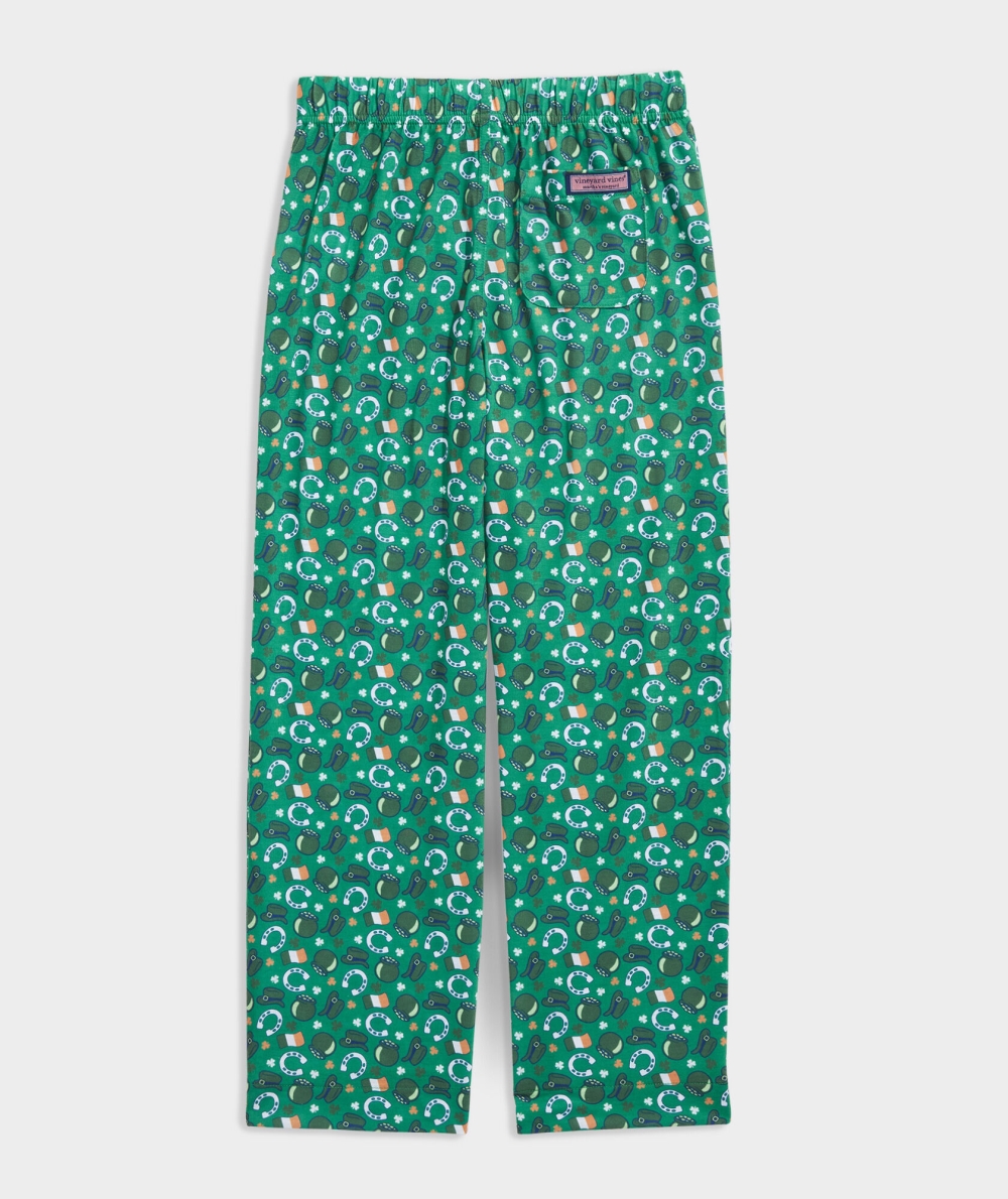 Pantalones Vineyard Vines Knit Pajama Pants Niños Sea Swell | BPO-716824