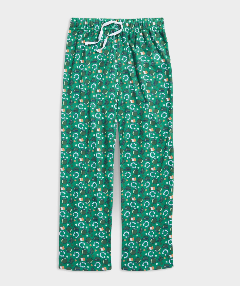 Pantalones Vineyard Vines Knit Pajama Pants Niños Sea Swell | BPO-716824