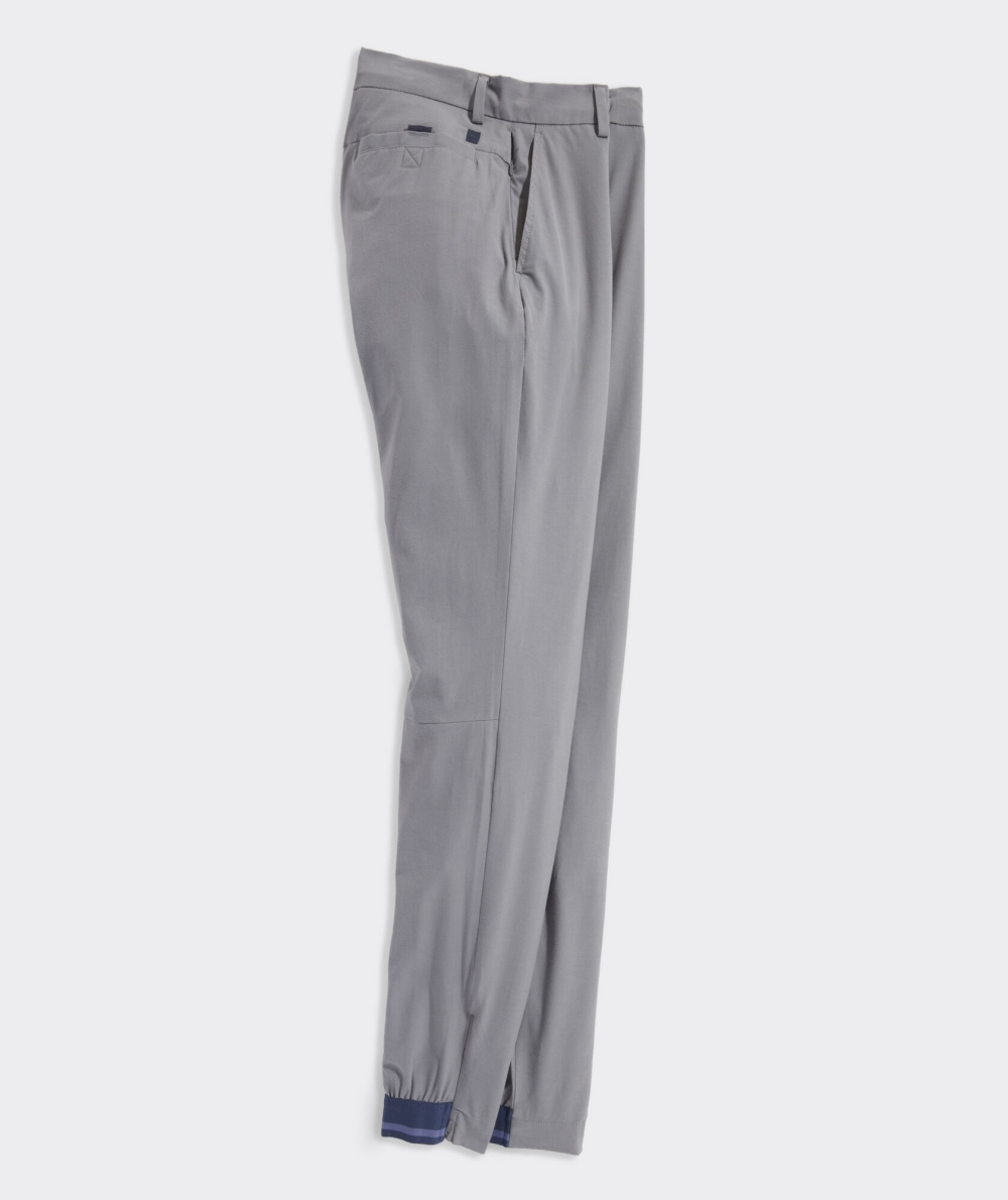 Pantalones Vineyard Vines On-The-Go Híbrido Pants Hombre Grises | DQR-421367