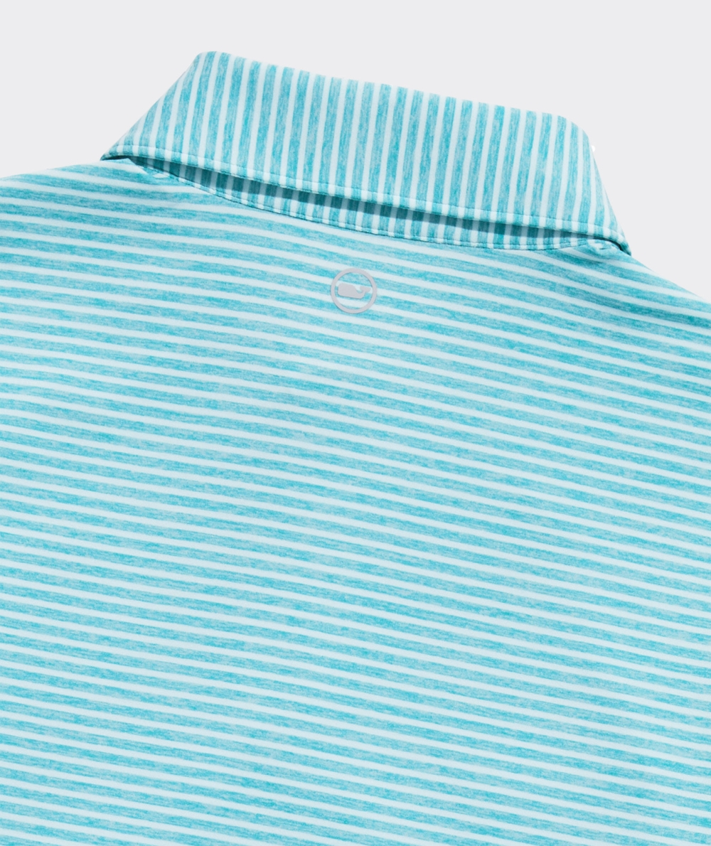 Polos Vineyard Vines Bradley Stripe Sankaty Polo Niños Azules | RXY-760294