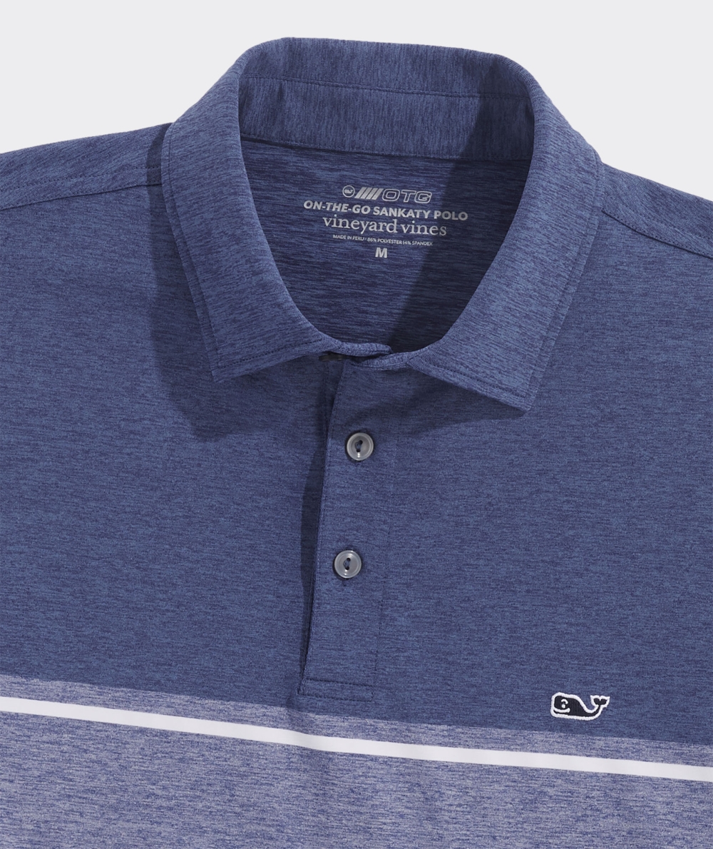 Polos Vineyard Vines Briland Stripe Sankaty Polo Hombre Azules | HMO-368945