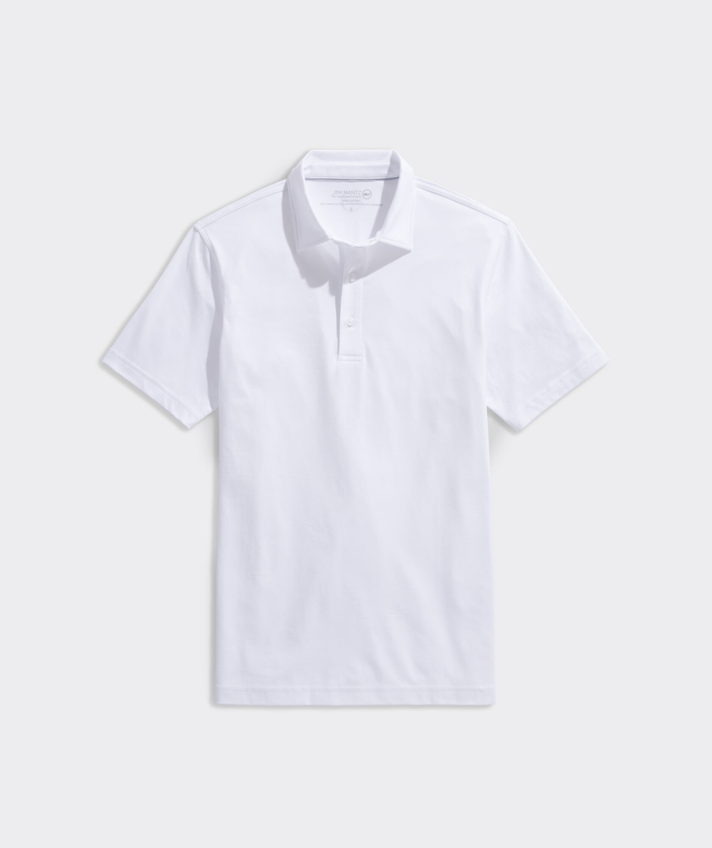 Polos Vineyard Vines Carmel Polo Hombre Blancos | BVW-594268