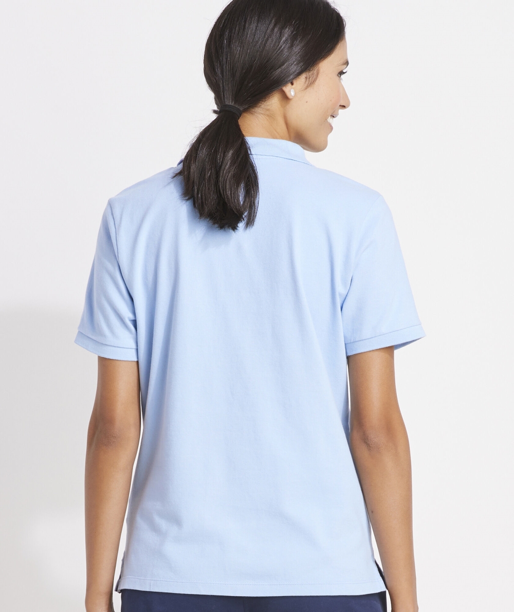 Polos Vineyard Vines Classic Pique Polo Mujer Azules | NSK-867254