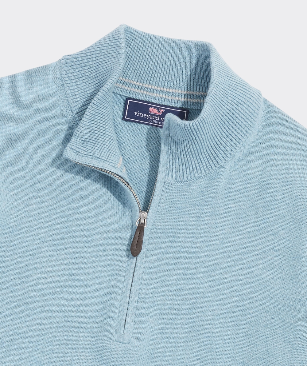 Suéteres Vineyard Vines Boathouse Quarter-Zip Sueter Hombre Azules | WLJ-063972