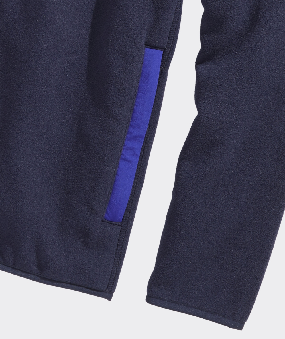 Suéteres Vineyard Vines Harbor Fleece Full-Zip Hombre Azules | FSI-314285