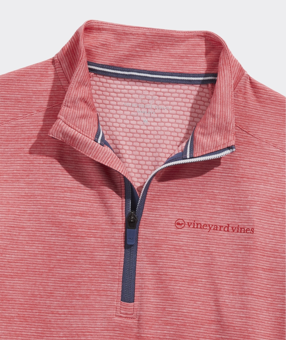 Suéteres Vineyard Vines Sankaty Quarter-Zip Niños Rojos | LAW-397860