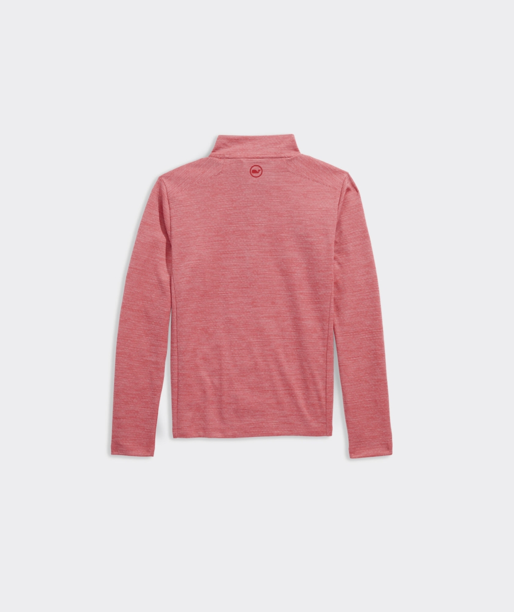 Suéteres Vineyard Vines Sankaty Quarter-Zip Niños Rojos | LAW-397860