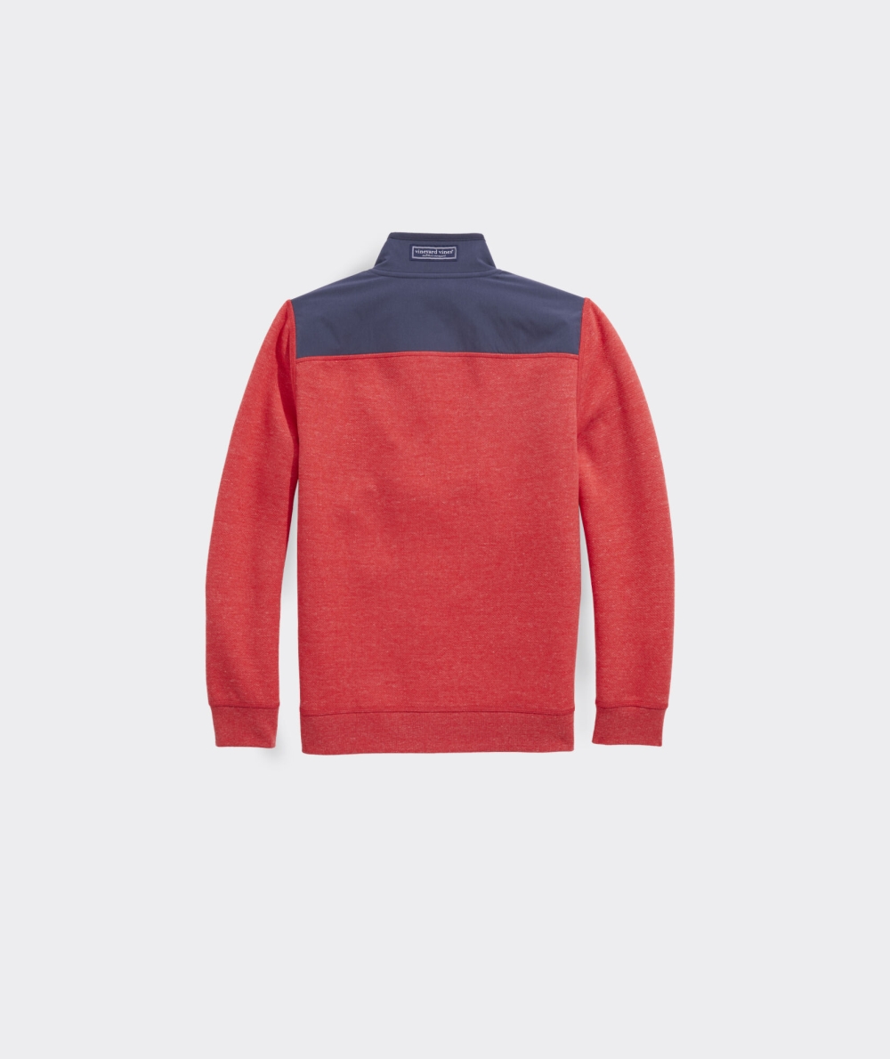 Suéteres Vineyard Vines Sherpa Fleece SuperShep™ Niños Rojos | QFJ-172934