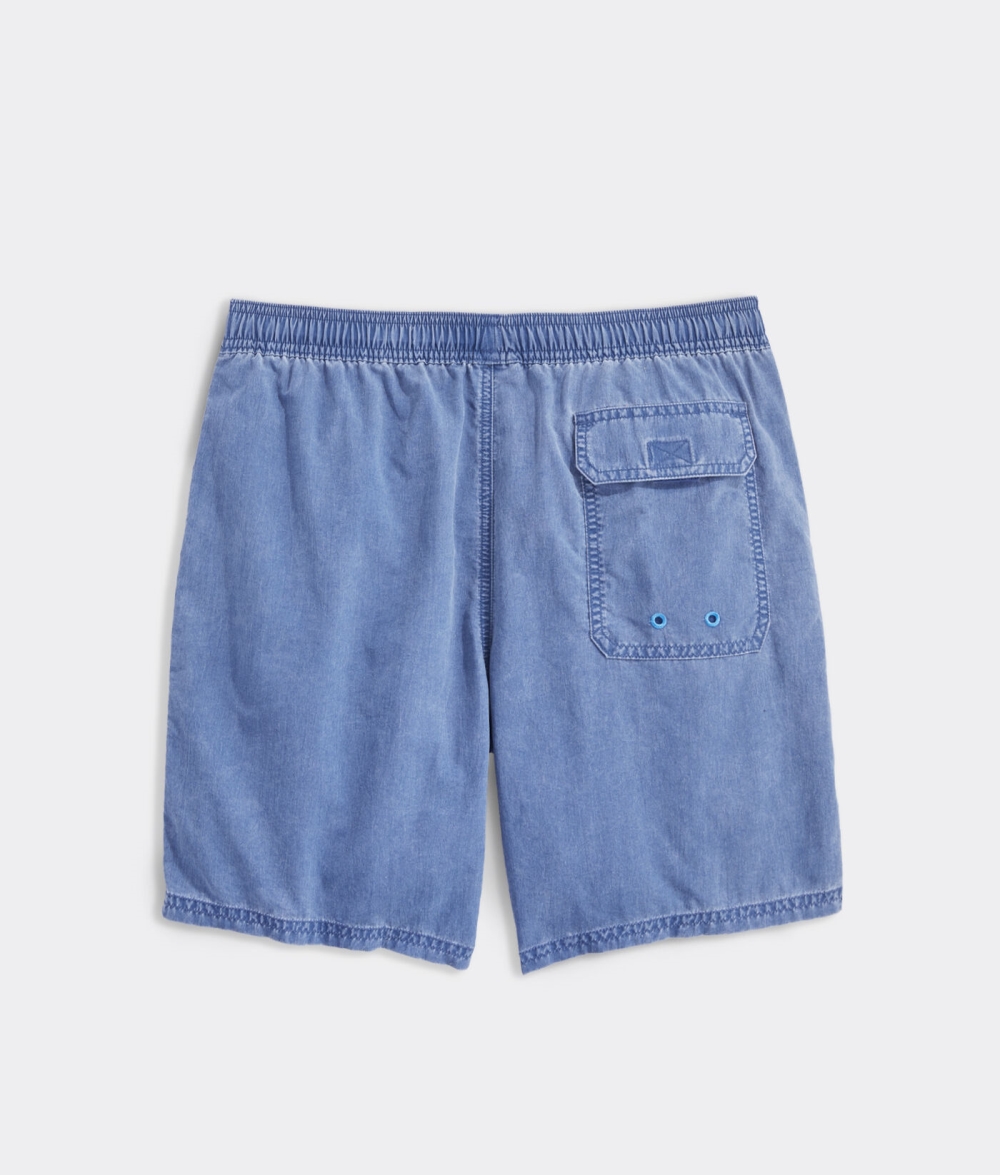 Trajes De Baño Vineyard Vines 7 Inch Island Trunks Hombre Moonshine | CRY-706419